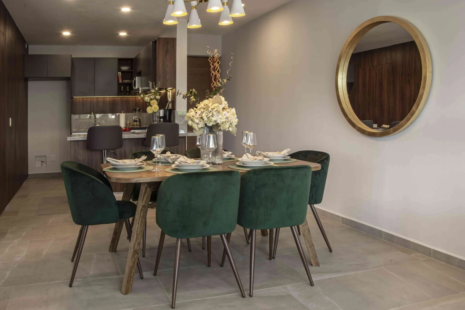 Zarú. Espacio flex, cocina equipada y área de lavado